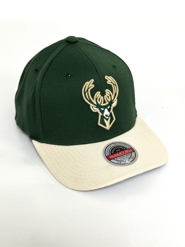 NBA TEAM2 TONE 2 0 STRETCH SNAPBACK NBA BUCKS - Image 2
